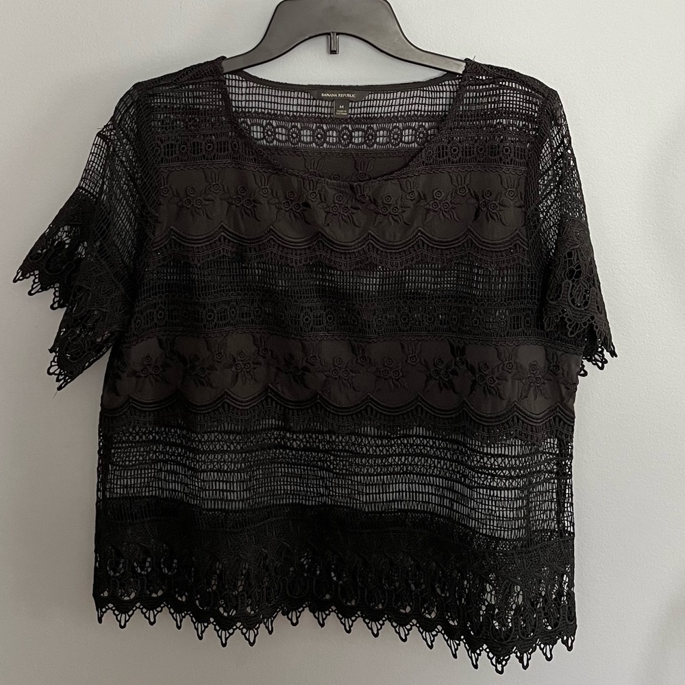 Banana Republic Lace Top